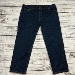 Members mark straight leg dark wash‎ jeans size 44 x 30